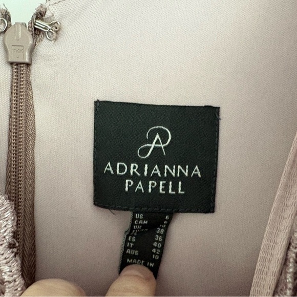 Adrianna Papell Sequence Dress Size 6 - Picture 6 of 7